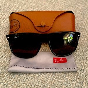 RayBan Polarized Boyfriend Sunglasses